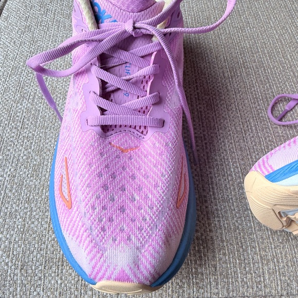 Hoka One- Vibrant Pink and Blue Runners- DHGate-New never worn - Picture 2 of 6